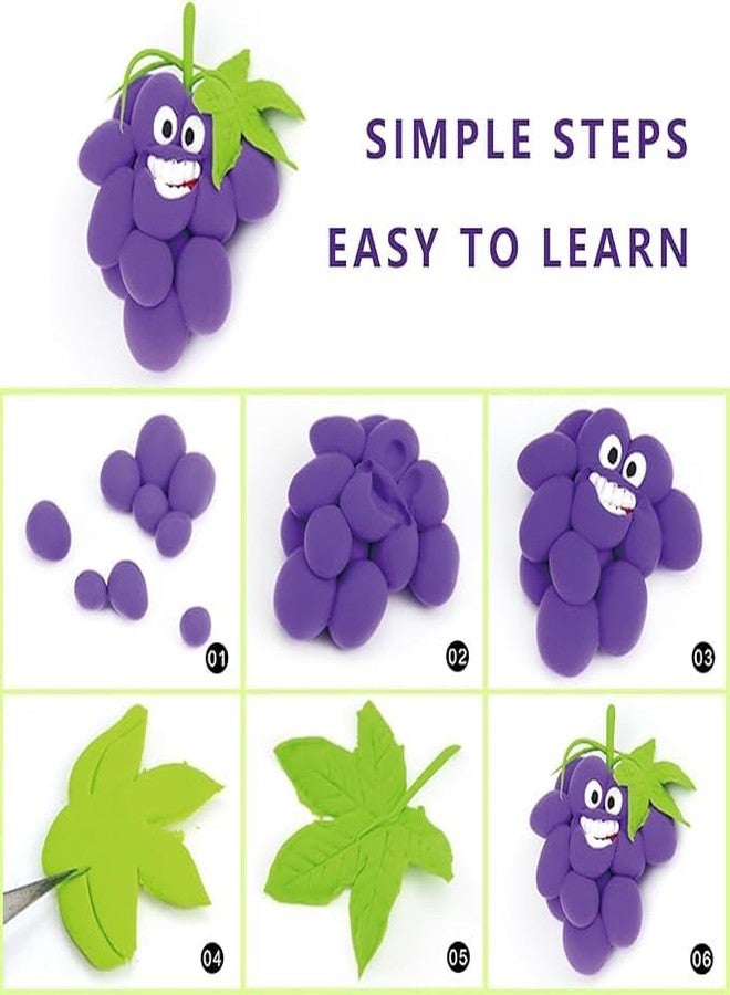 Livshine Air Dry Foam Clay Pack of 24 - Soft, Colorful DIY Craft Clay for Kids, Non-Toxic, Lightweight Modeling Clay for Arts & Crafts Projects - Image 5